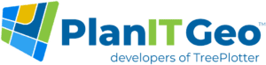 Pictured: PlanITGeo - developers of TreePlotter logo